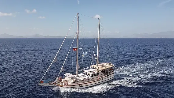 Gulet in Fethiye port - image 1