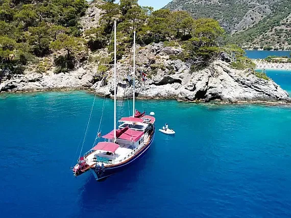 Gulet in Fethiye port - image 1