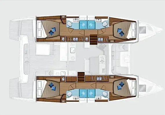 Lagoon 46 in Sicily / Capo d'Orlando Marina - image 1