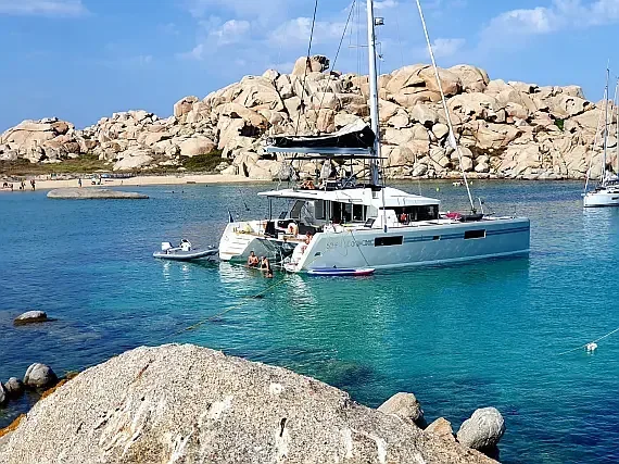 Lagoon 52F in Corsica / Ajaccio / Port Tino Rossi - image 1