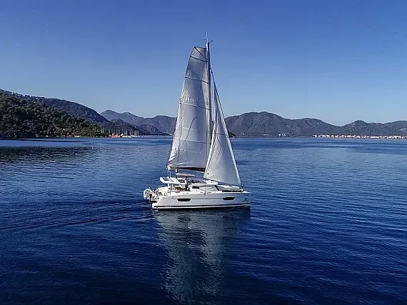 Lucia 40 in Marmaris Yacht Marina - image 1