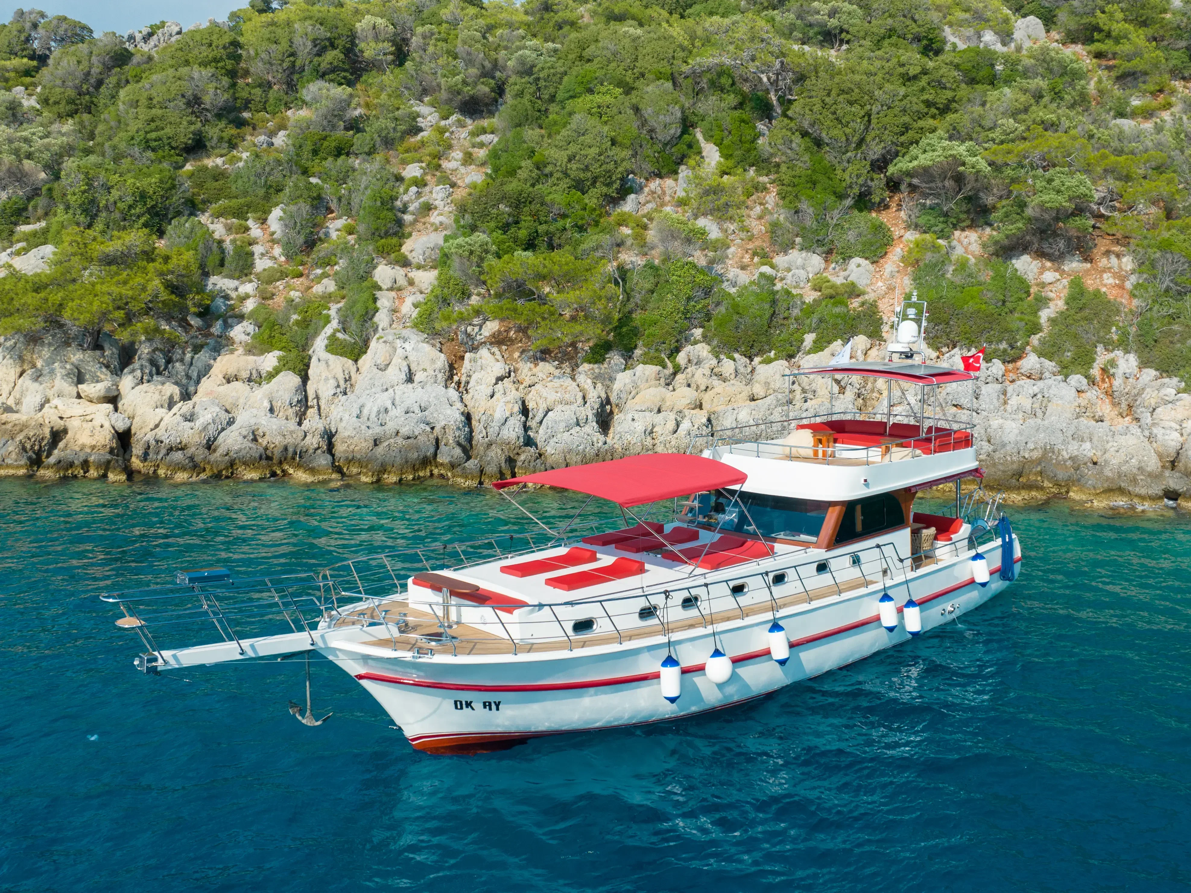 Gulet in Fethiye port - image 1