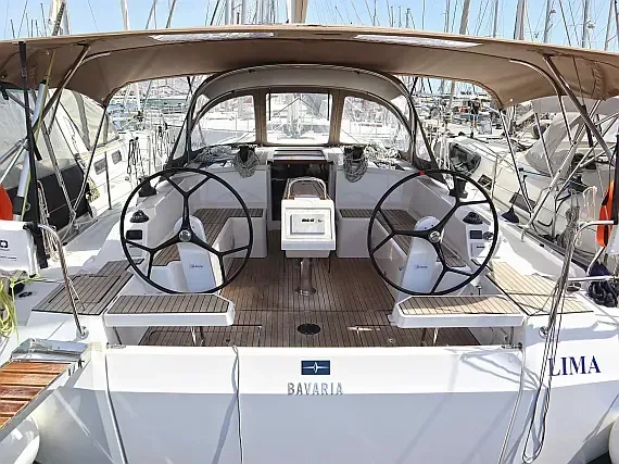 Bavaria C42 in Paros port - image 1
