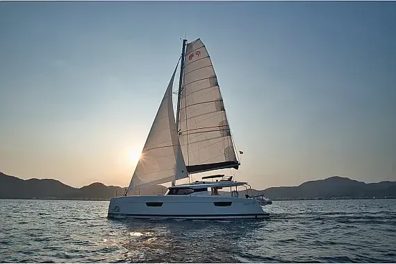 Saona 47 in Marmaris Yacht Marina - image 1