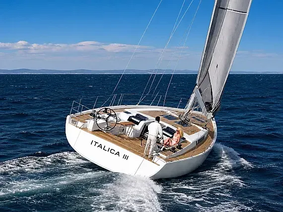 Hanse 575 in Sardinia / Golfo Aranci / Porto di Golfo Aranci - image 1